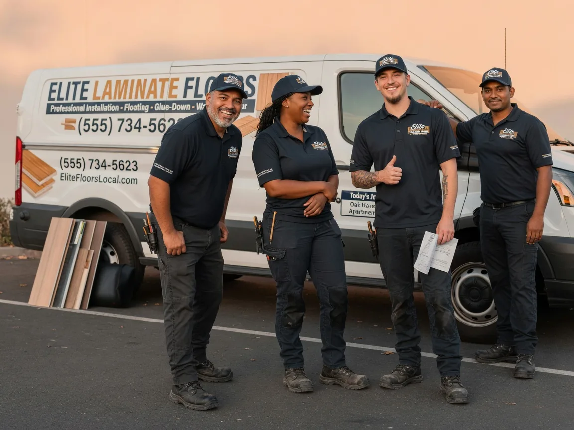 Laminate flooring installation company in New Weston, OH